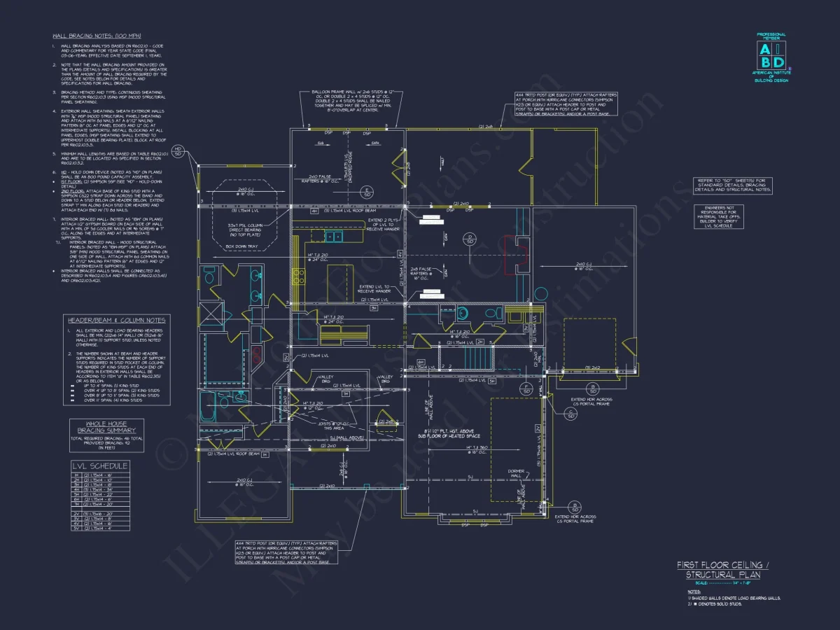 Modern house Plan