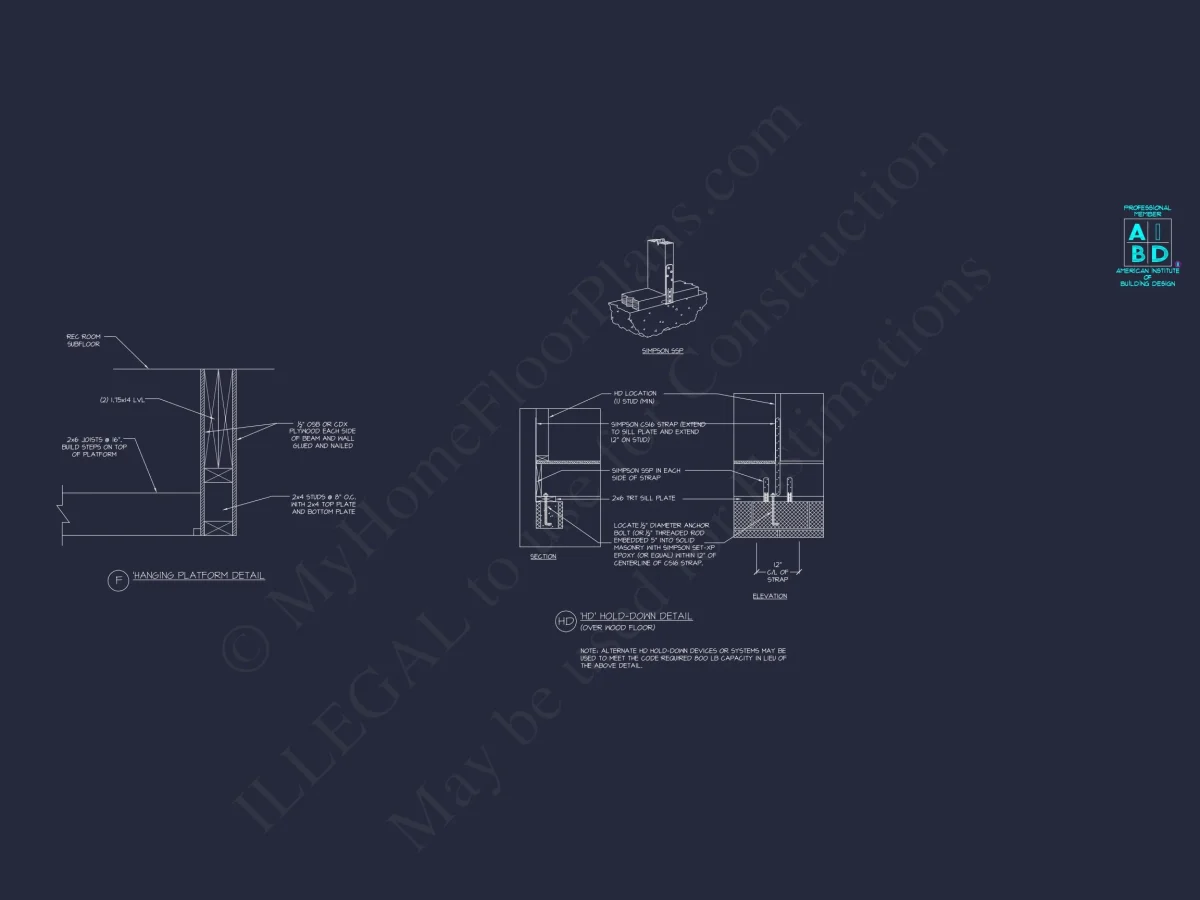 Modern house Plan