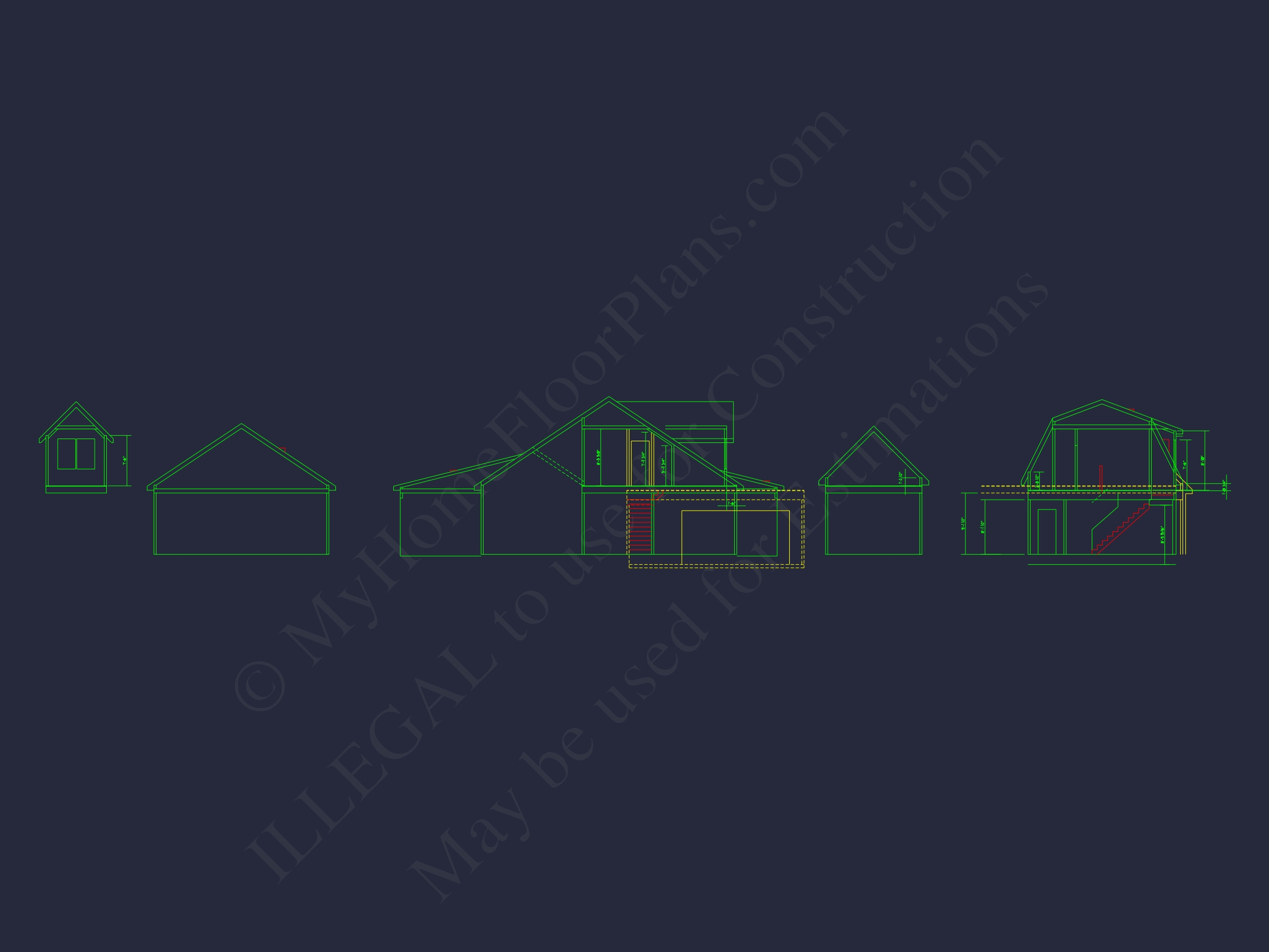 4-Bedroom Floor Plan with Blueprint Designs