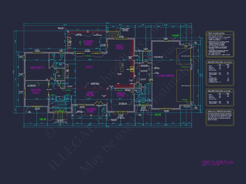 Modern house Plan