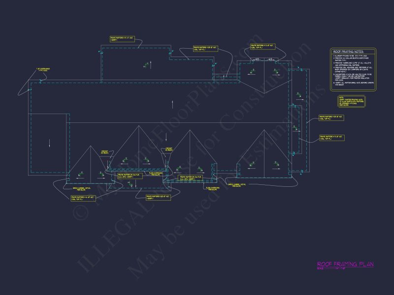 Modern house Plan