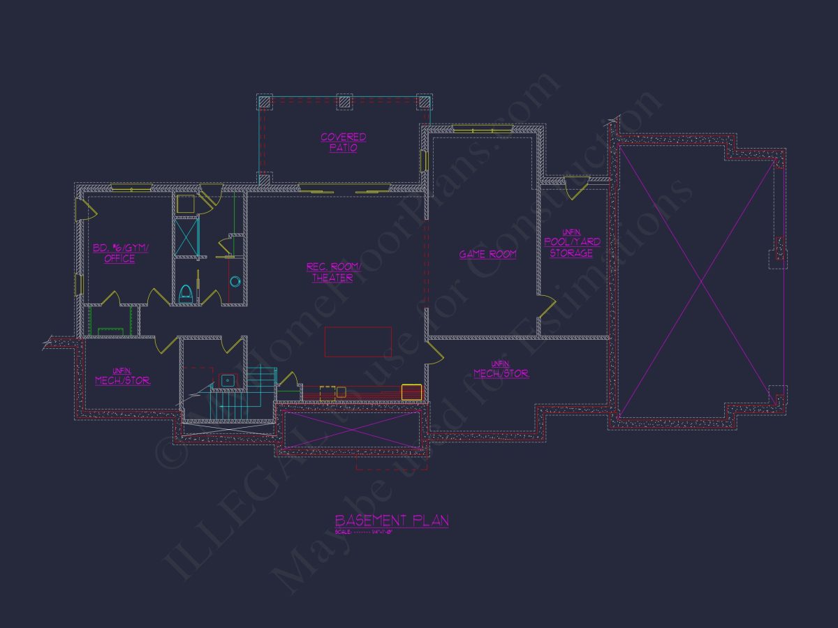 Modern house Plan