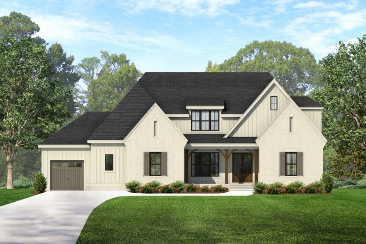 Modern house Plan with 2 Story Design & Spacious Floor Plans