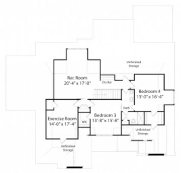 Modern house Plan with 2 Story Design & Spacious Floor Plans
