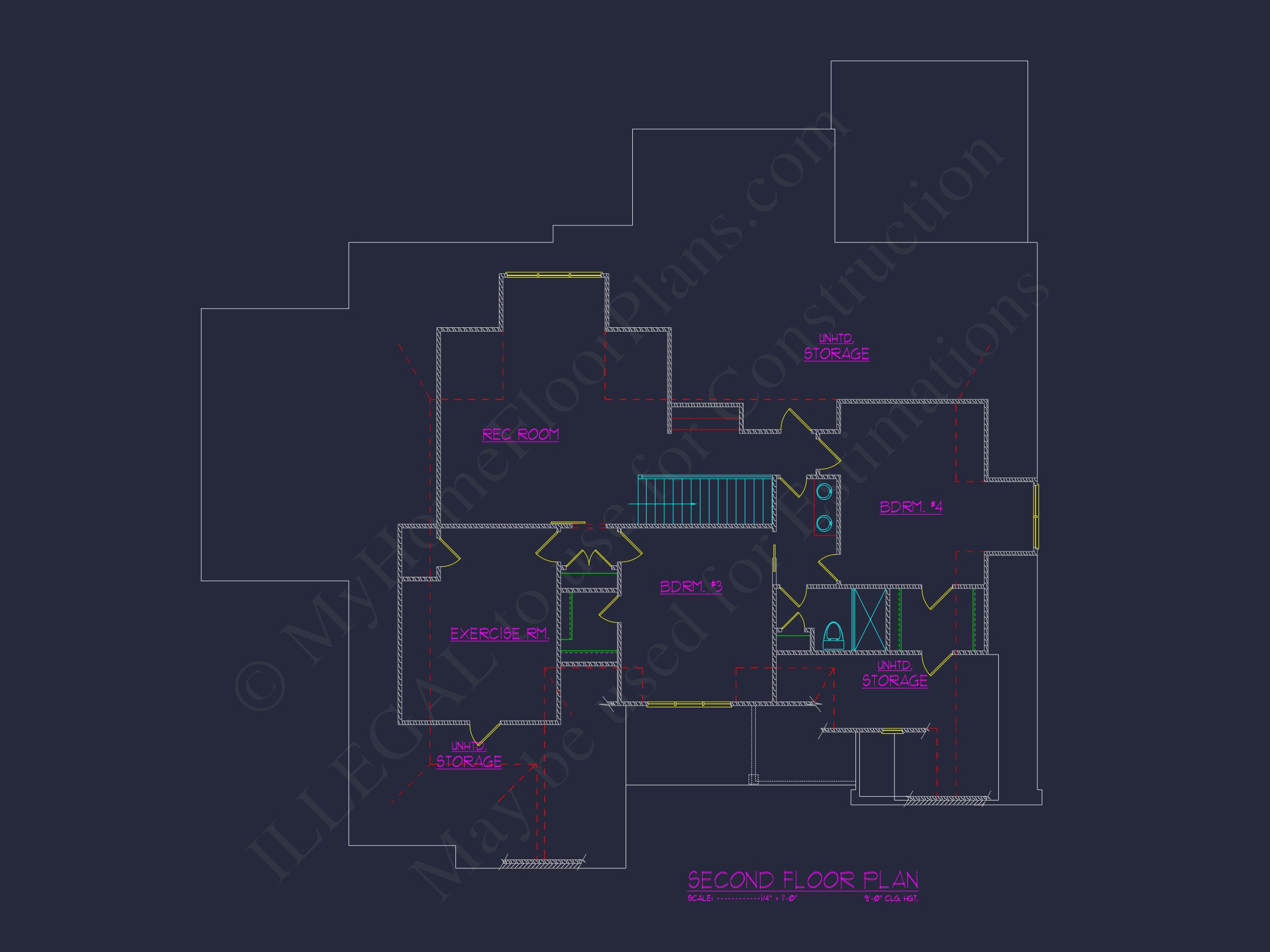 Modern house Plan with 2 Story Design & Spacious Floor Plans