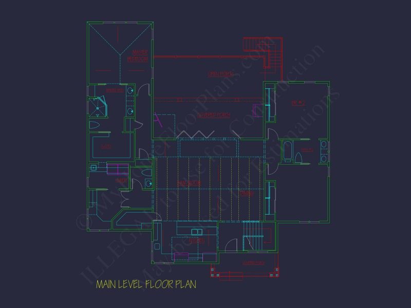 2-Story CAD Blueprint Designs