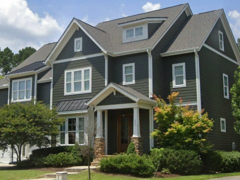 Modern house Plan with 4 Bedrooms and 3 Floors