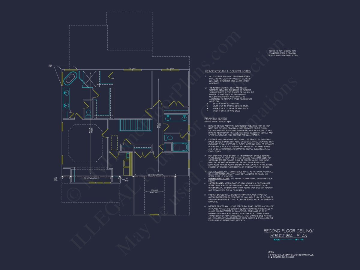Modern house Plan with 4 Bedrooms, 2 Floors, and Open Design
