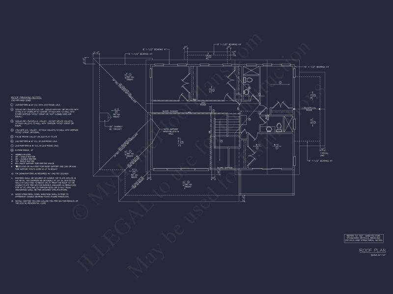 Modern house Plan with 5 Bedrooms, Floor Plans & Blueprints