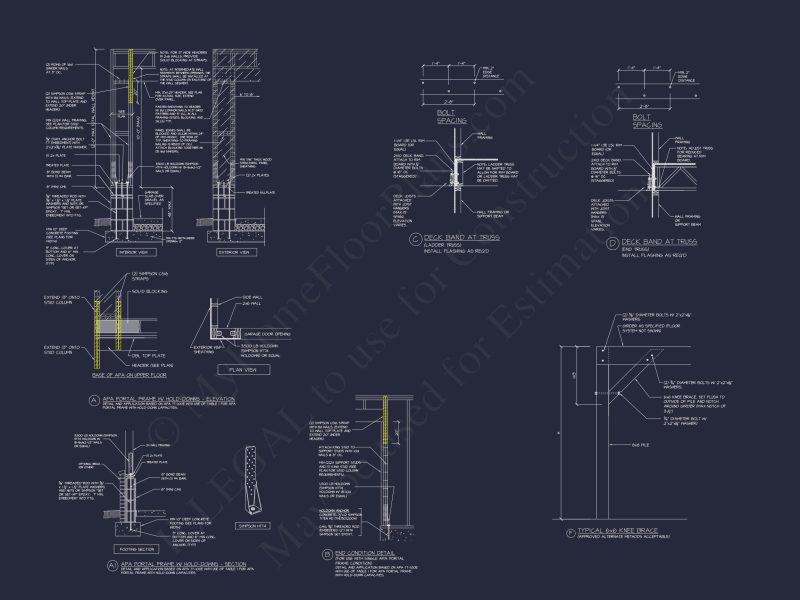 Modern house Plan with 5 Bedrooms, Floor Plans & Blueprints