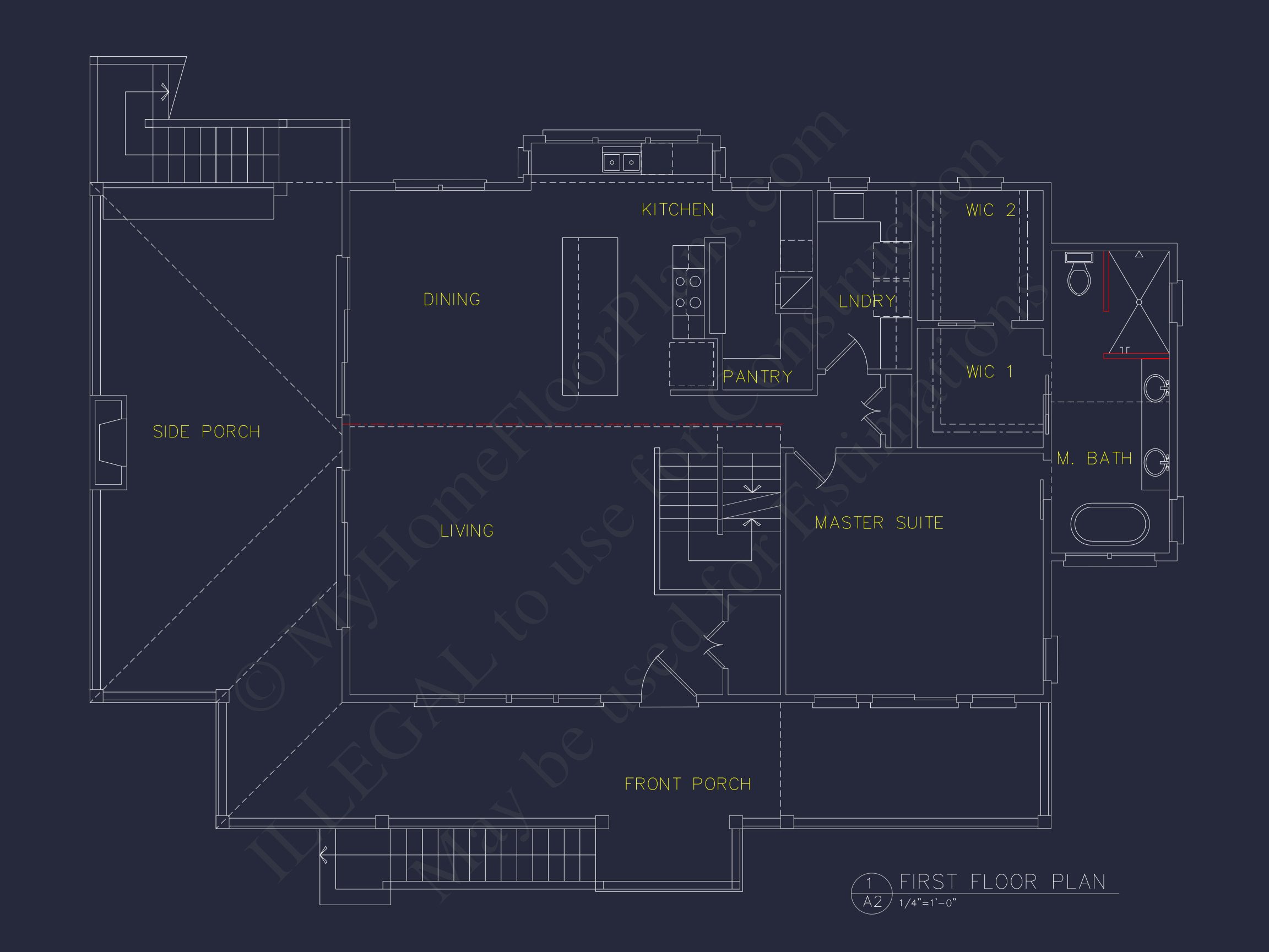 Modern Home Plan with 5 Bedrooms,Floor Plans & Blueprints