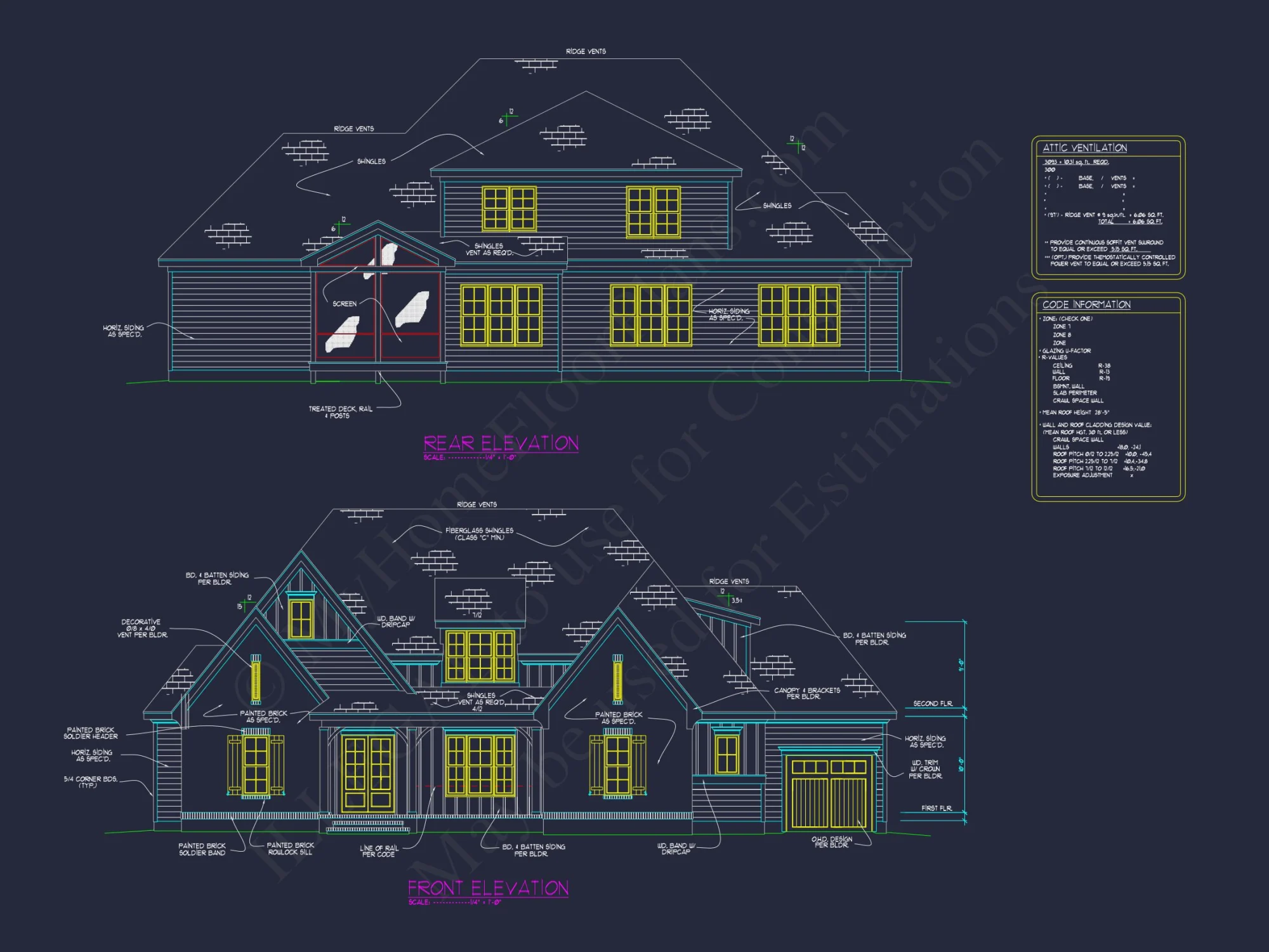 Modern house Plan with CAD Blueprints and Stunning Architecture