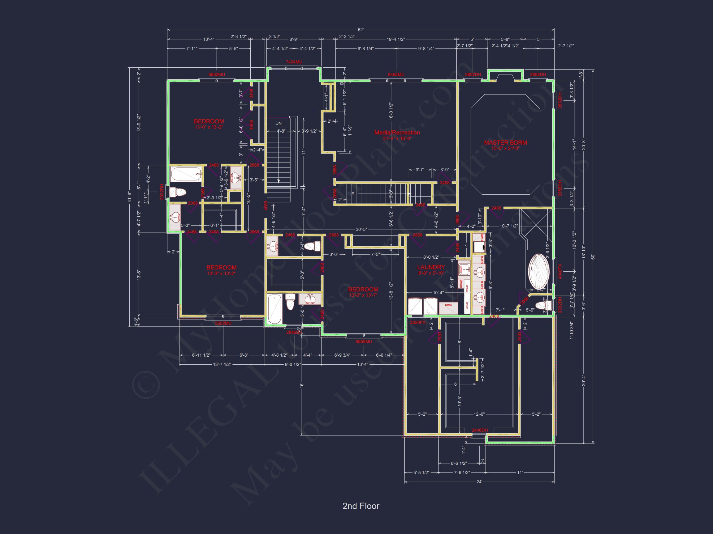 Modern house Plan with CAD Designs and Blueprint Features