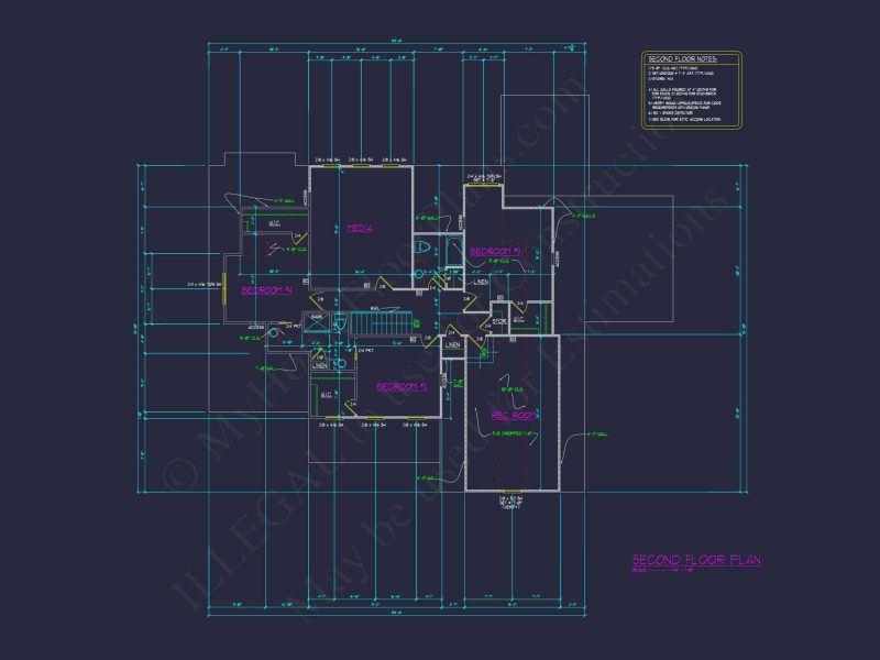 Modern house Plan with CAD Designs, Blueprint & Two Floors