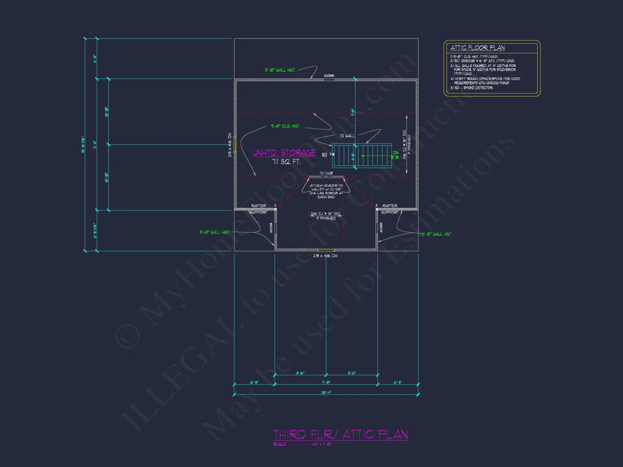 Modern house Plan with CAD Designs, Floor Plans & Blueprints