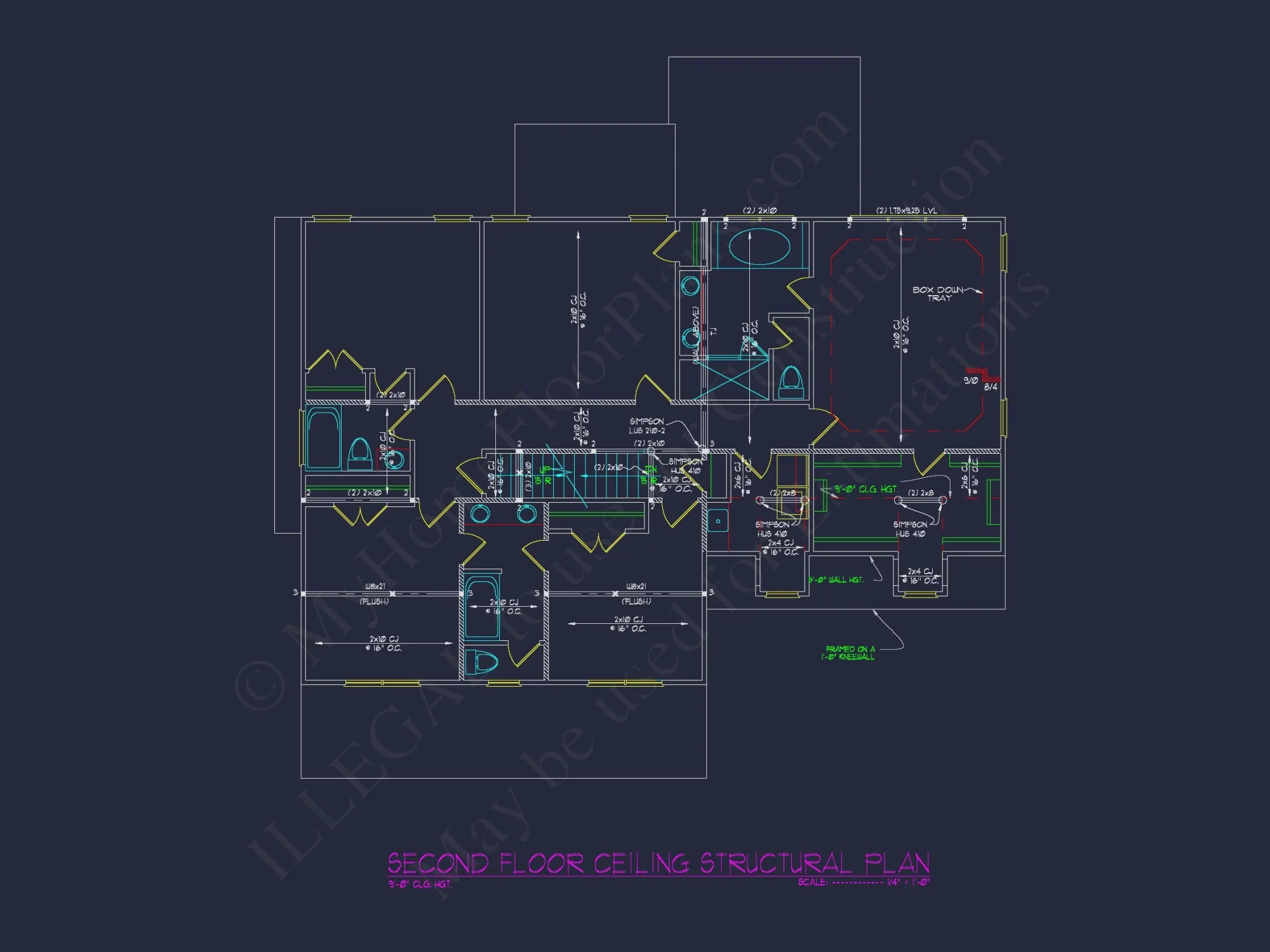 Modern house Plan with CAD Designs, Floor Plans & Blueprints