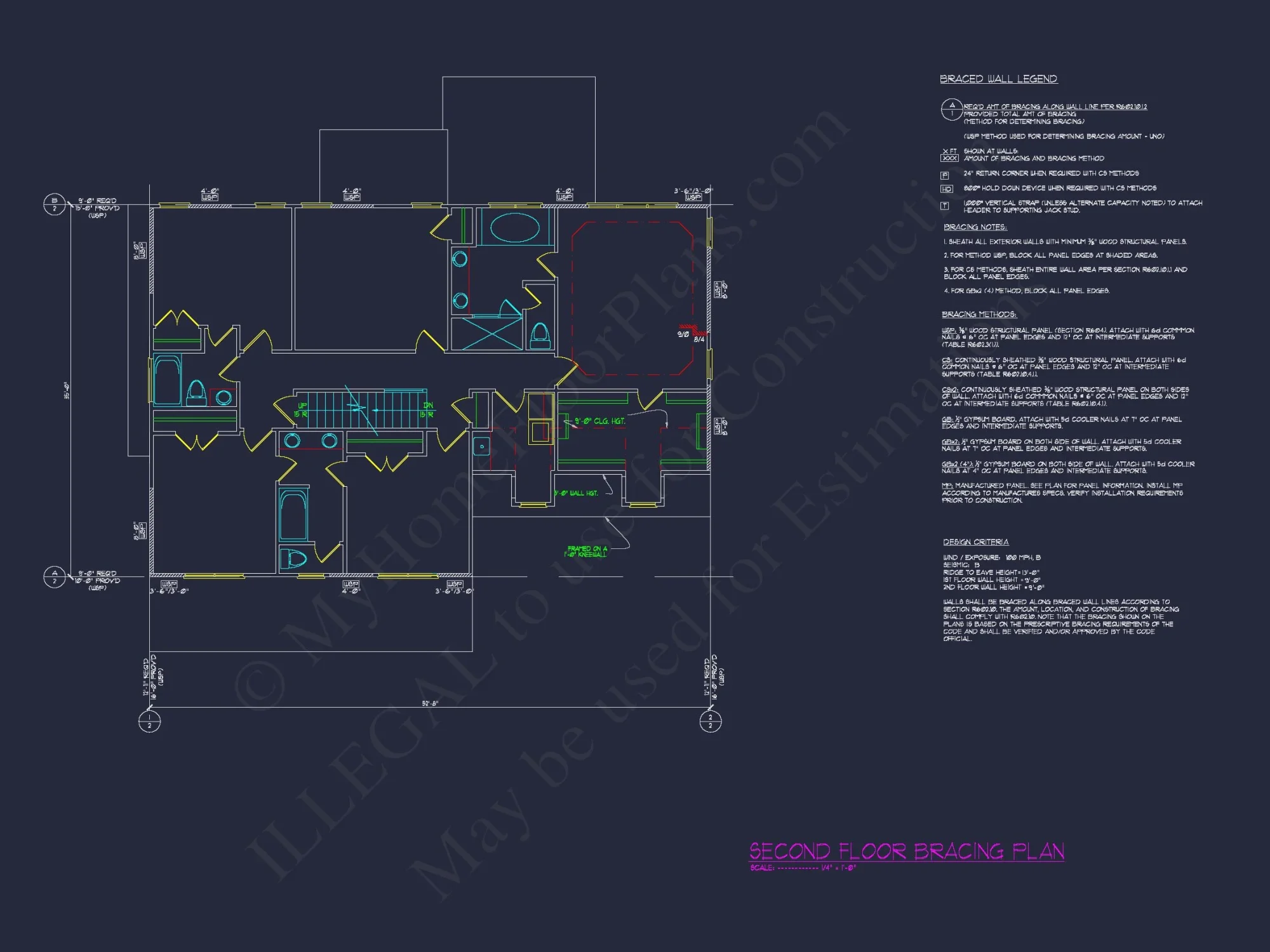 Modern house Plan with CAD Designs, Floor Plans & Blueprints