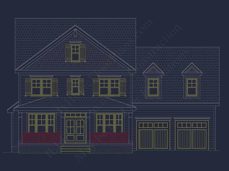 Modern house Plan with CAD Designs, Floor Plans & Blueprints