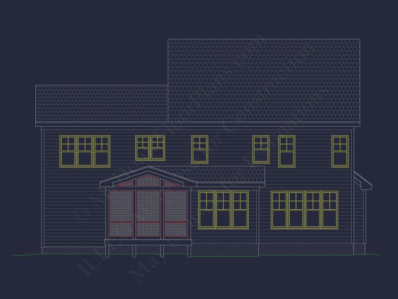 Modern house Plan with CAD Designs, Floor Plans & Blueprints