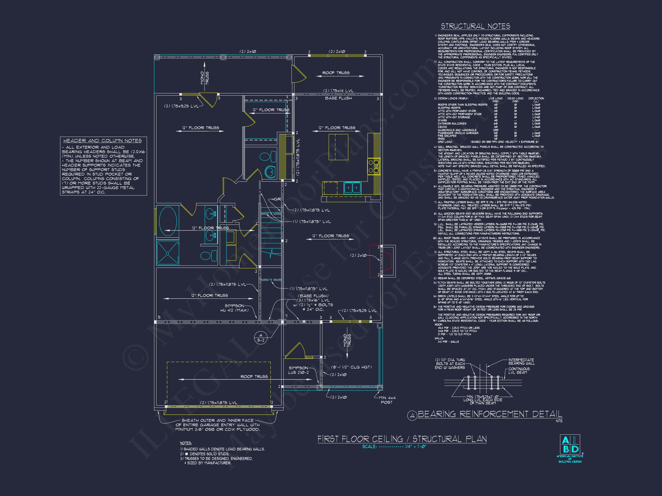 Modern Home Plan with CAD Designs,Floor Plans,and Blueprint