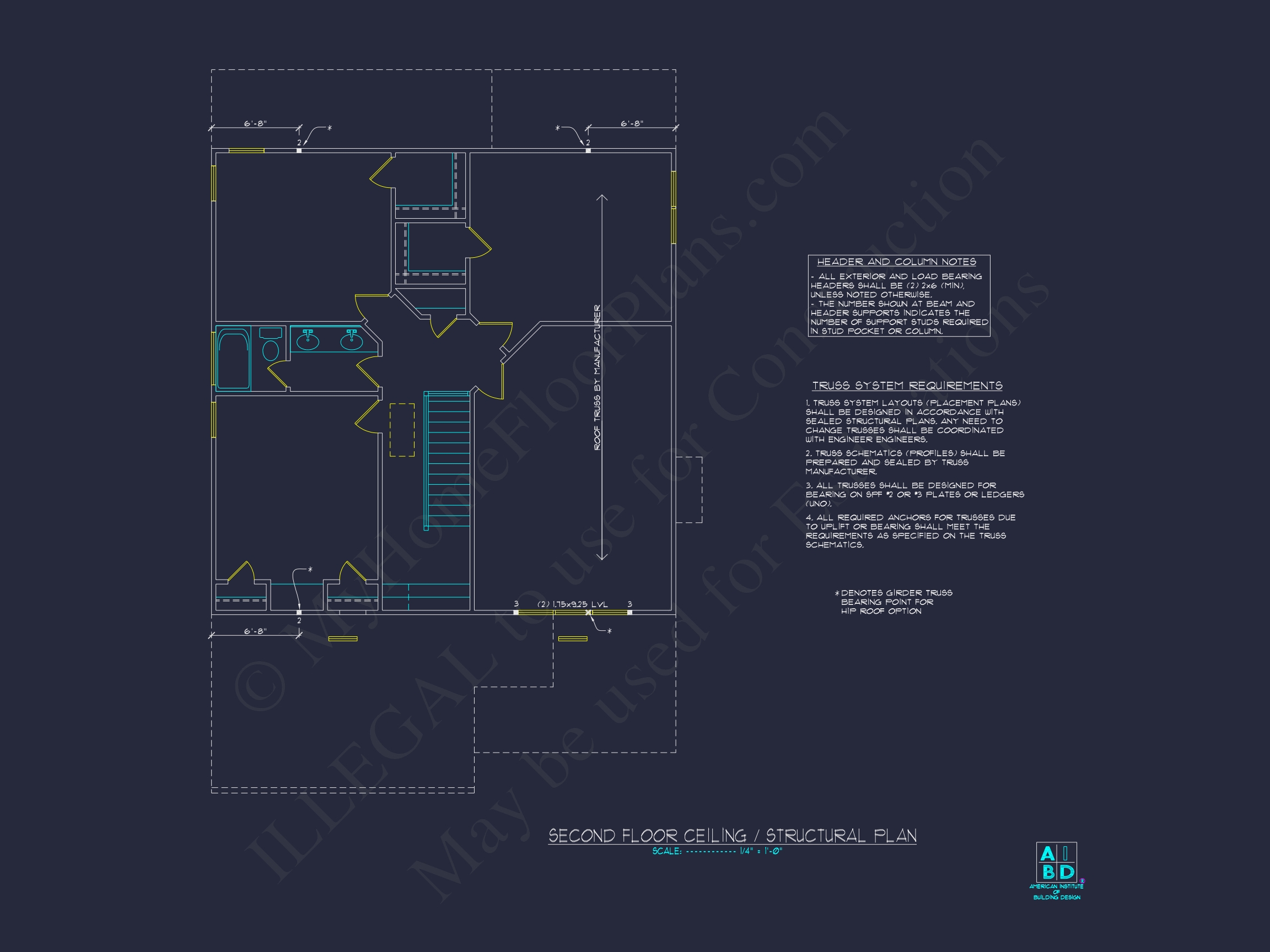 Modern Home Plan with CAD Designs,Floor Plans,and Blueprint