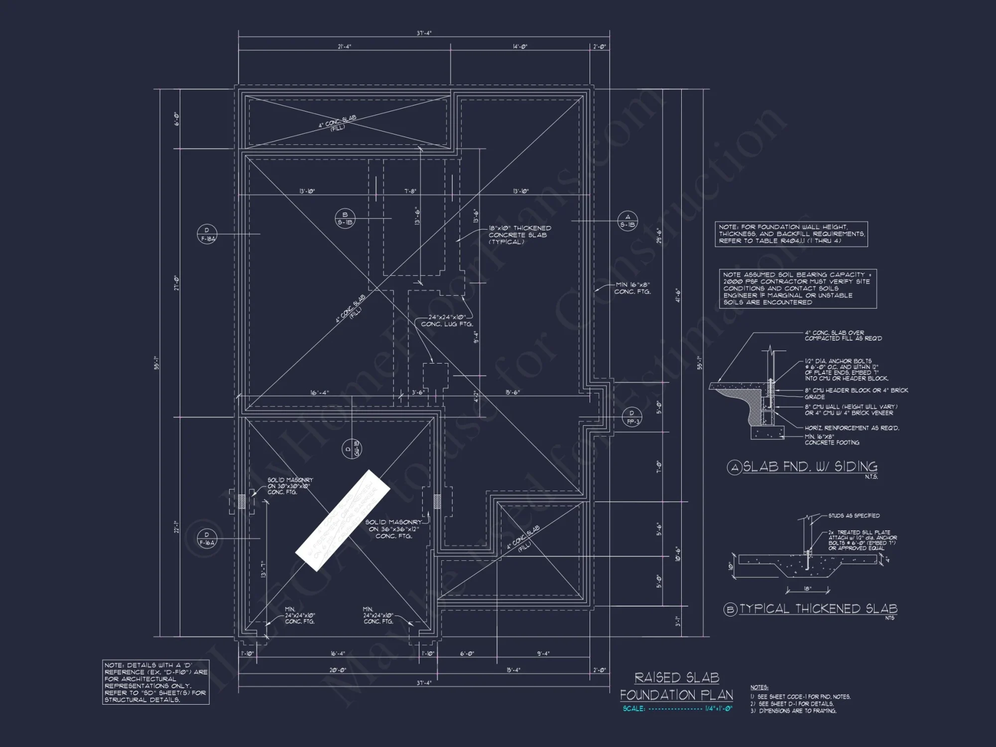 Modern house Plan with CAD Designs, Floor Plans, and Blueprint