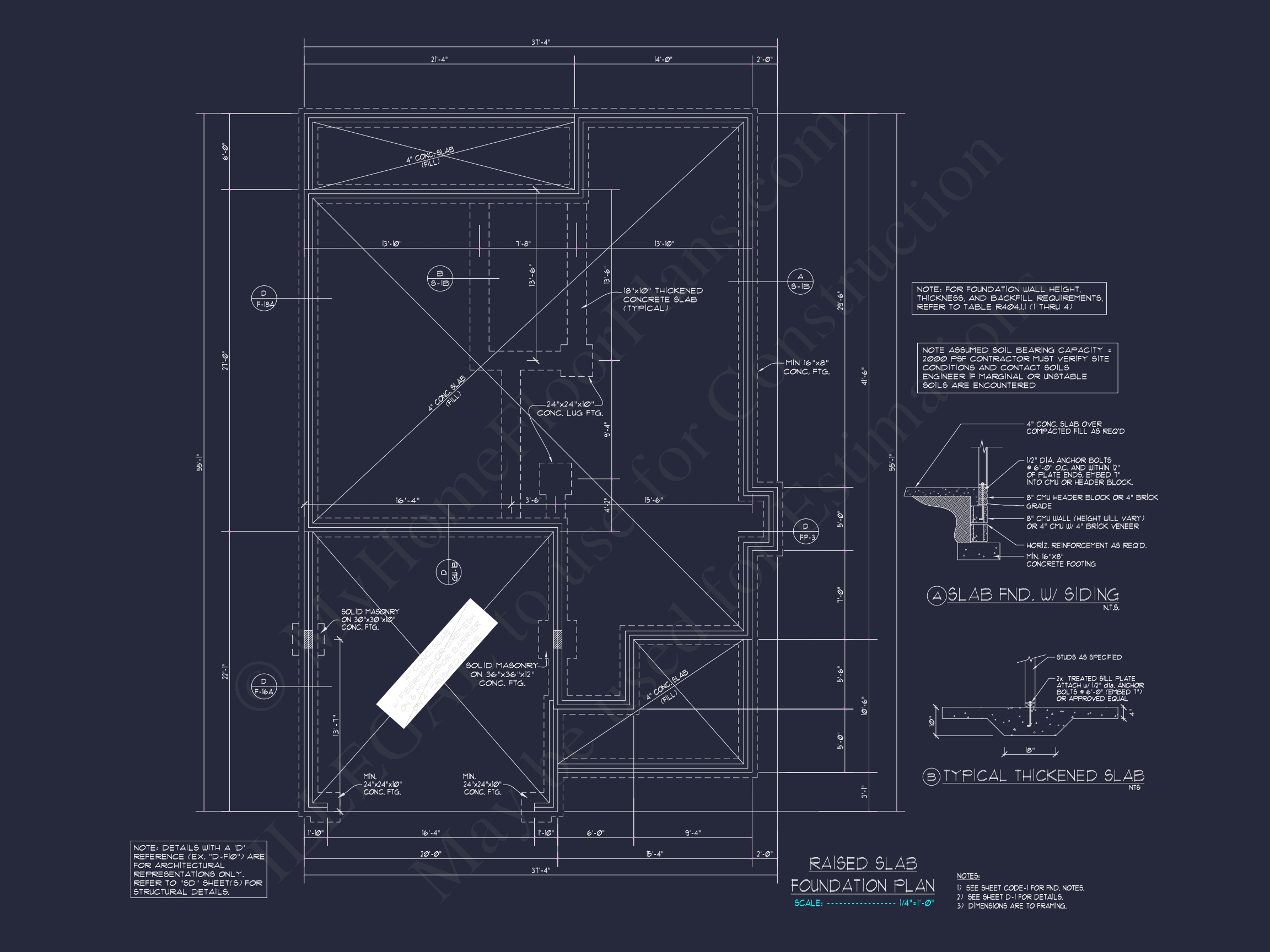 Modern Home Plan with CAD Designs,Floor Plans,and Blueprint