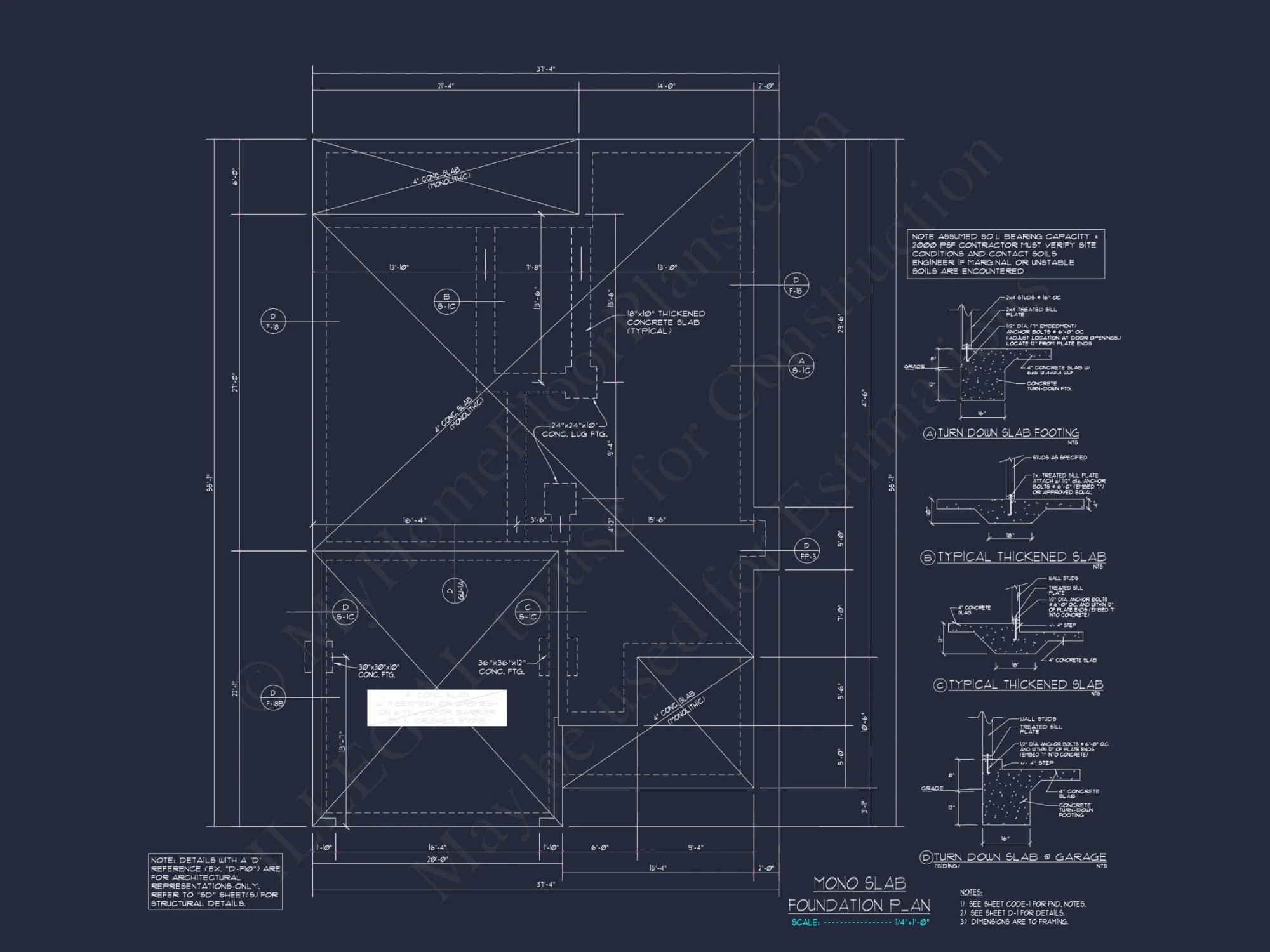 Modern house Plan with CAD Designs, Floor Plans, and Blueprint