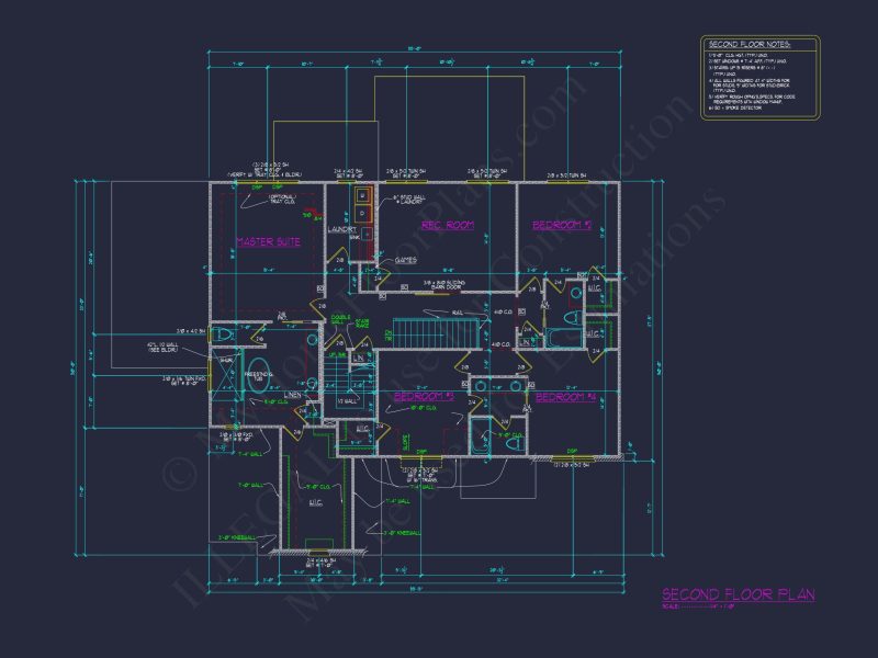Modern house Plan with Detailed Blueprint and Architectural Designs