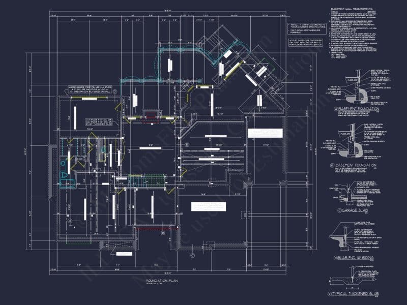 Modern house Plan with Detailed CAD Architecture Designs