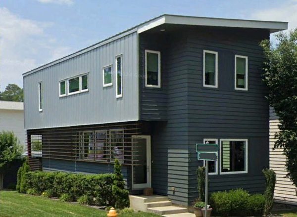 Modern house Plan with Detailed CAD Design and Open Floor Plan