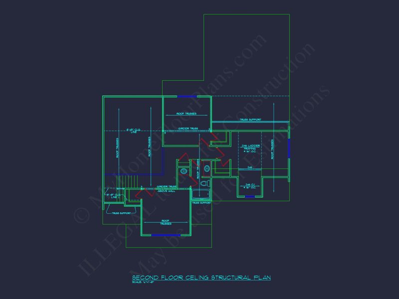 Modern house Plan with Detailed CAD Designs & Floor Blueprints