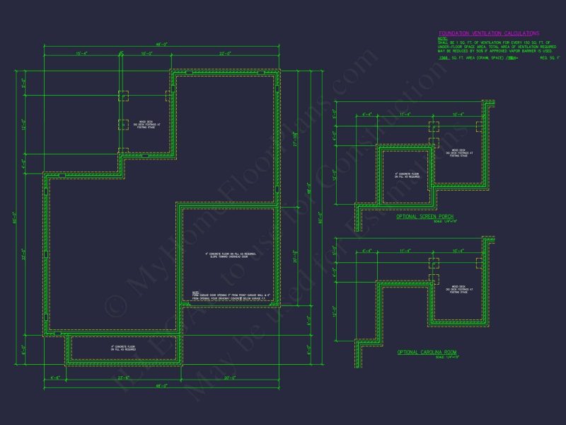 Modern house Plan with Detailed CAD Designs & Floor Blueprints