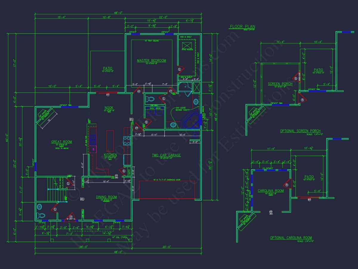 Modern house Plan with Detailed CAD Designs & Floor Blueprints