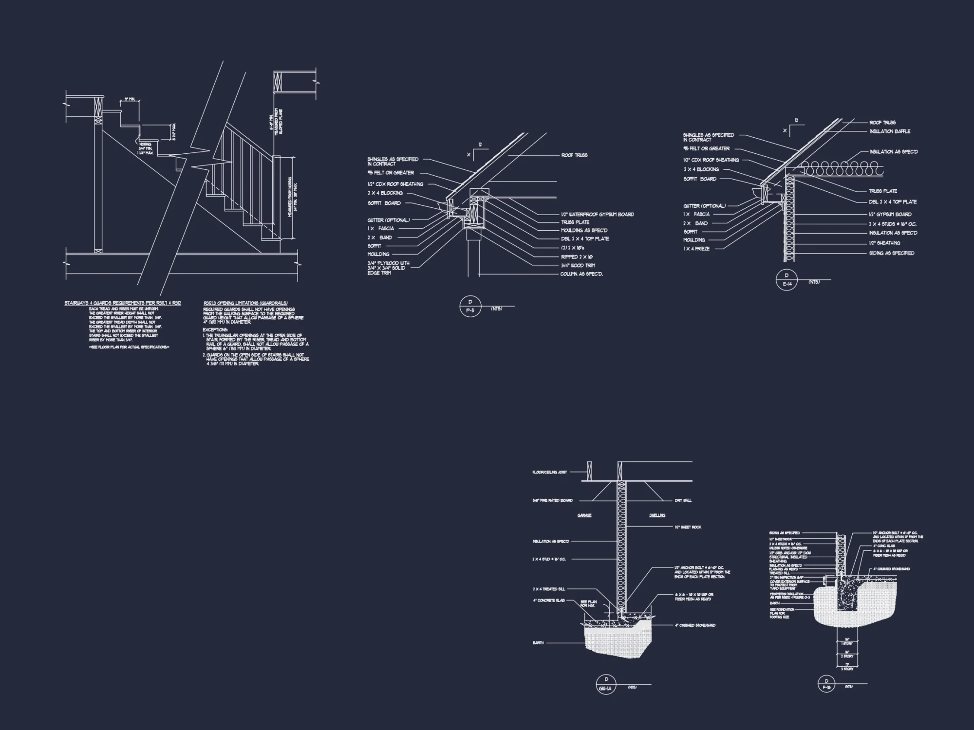 Modern house Plan with Floor Blueprint, CAD Designs & Architecture