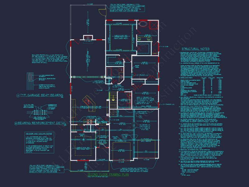 Modern house Plan with Floor Plan, CAD Blueprint & Designs