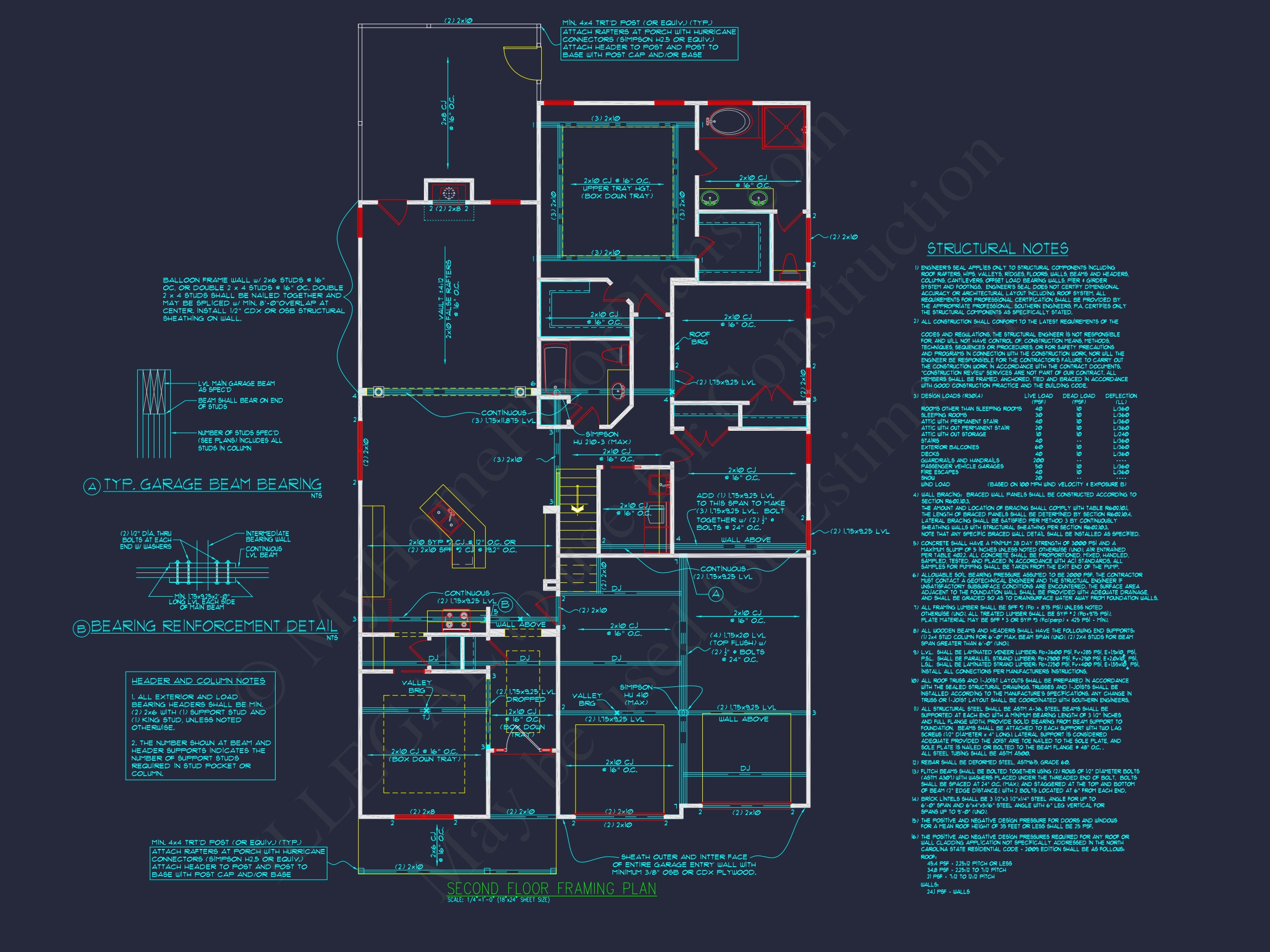 Modern Home Plan with Floor Plan,CAD Blueprint & Designs