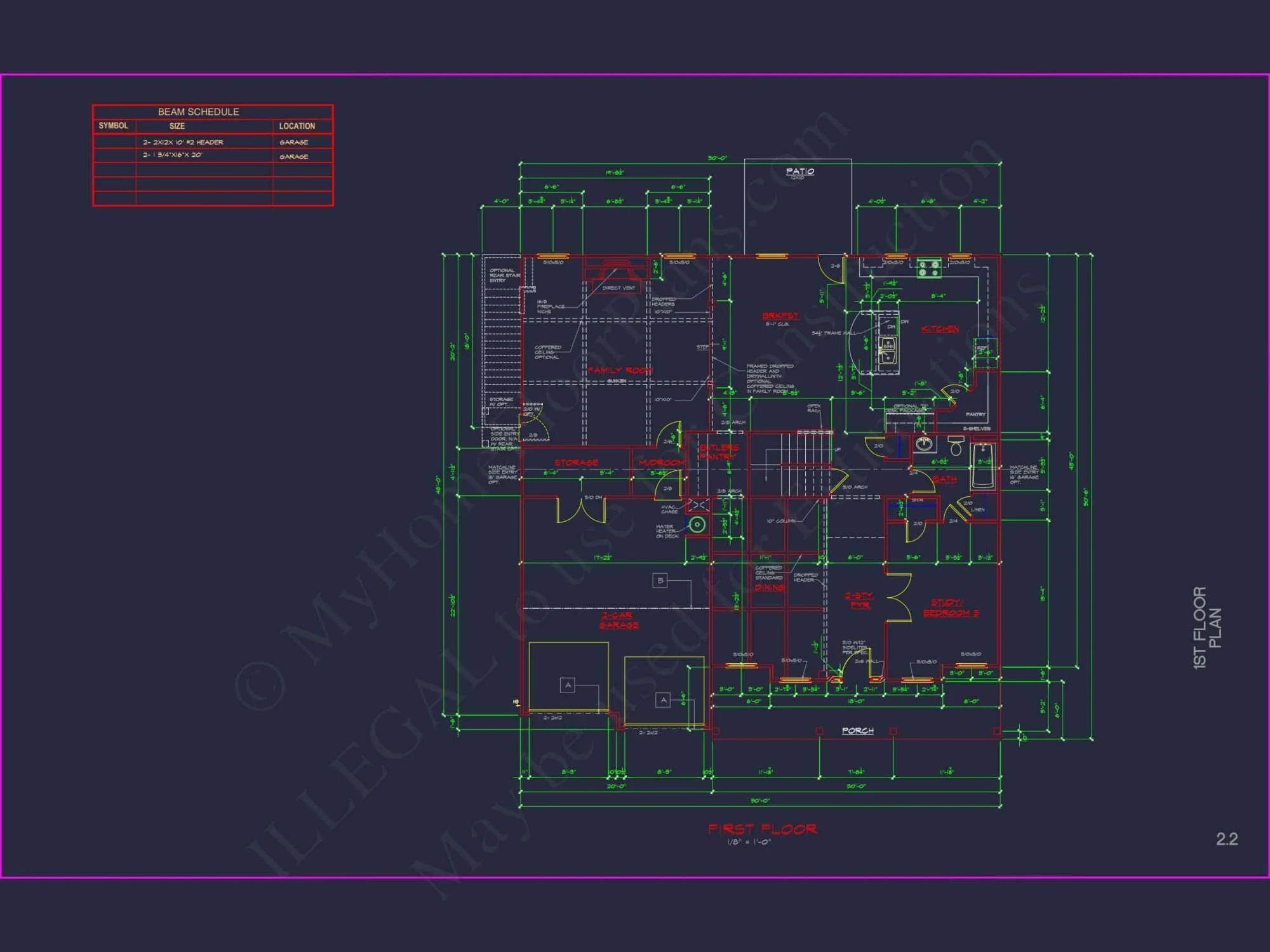 Modern house Plan with Spacious Floor Plans & CAD Designs