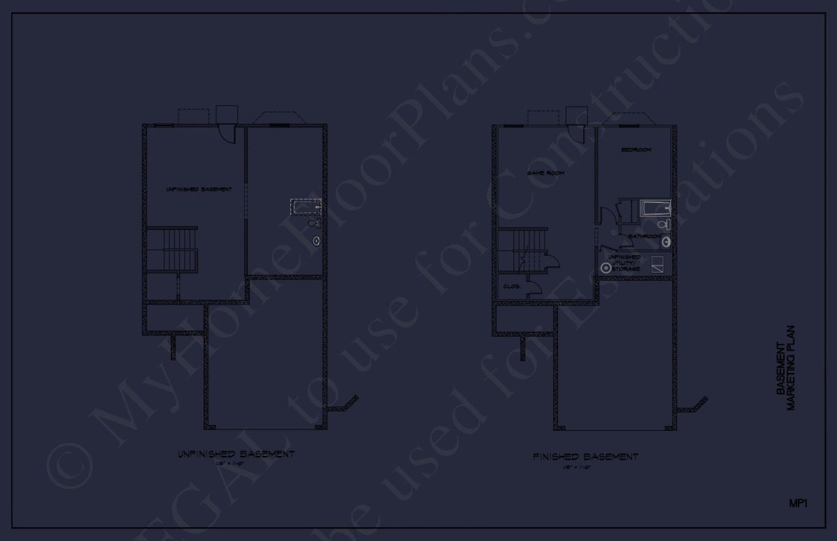 Modern house Plan with Spacious Floor Plans & CAD Designs