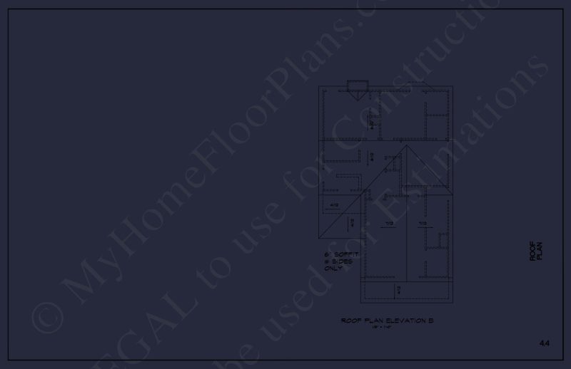 Modern house Plan with Spacious Floor Plans & CAD Designs