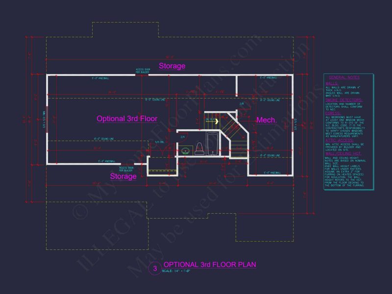 Modern house Plan – Detailed Floor Plans & CAD Designs