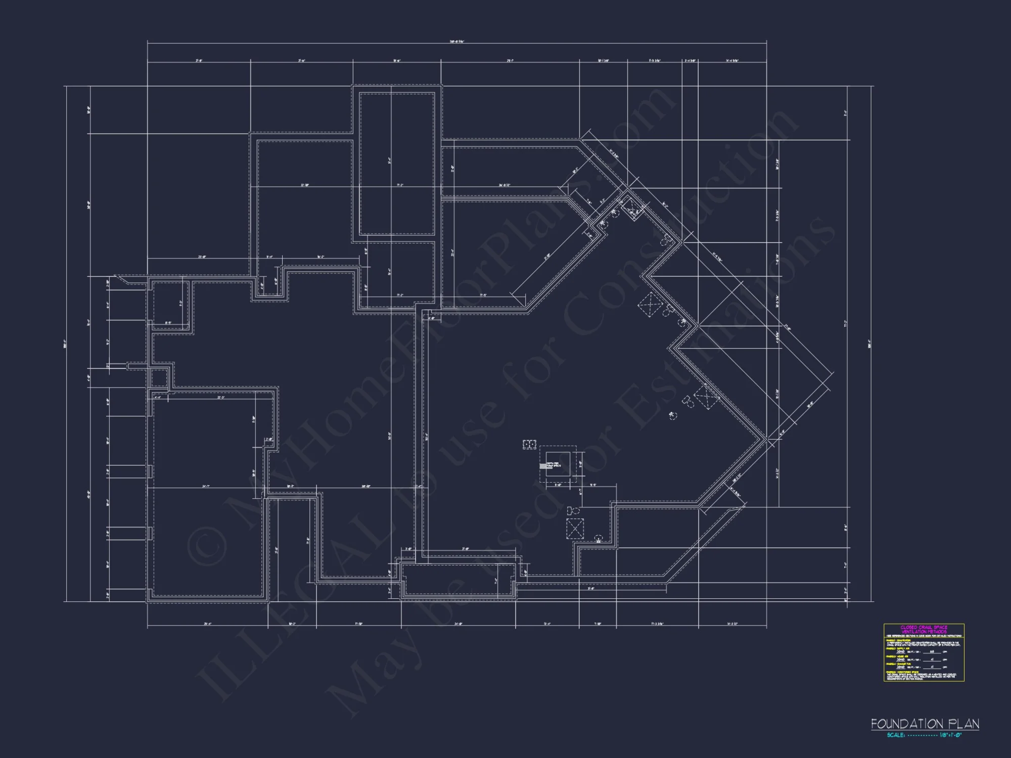 Modern Luxury house Plan with Detailed Floor Blueprint Designs