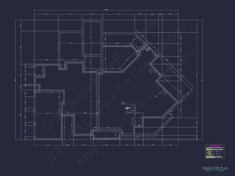 Modern Luxury house Plan with Detailed Floor Blueprint Designs