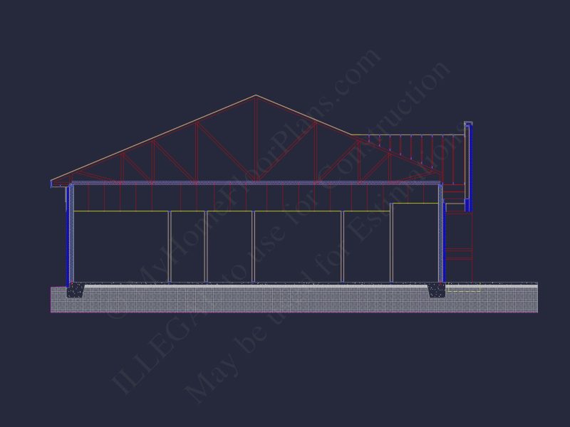 Modern Office Floor Plan with CAD Architecture and Designs