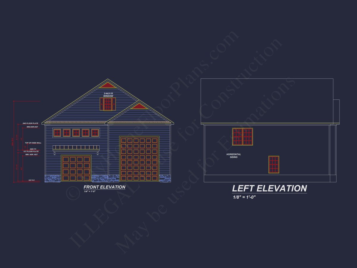 Modern RV Garage house Plan with CAD Designs and Floor Plans