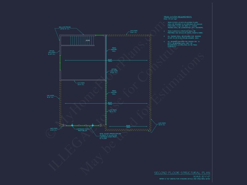 Modern RV Garage house Plan with CAD Designs and Floor Plans