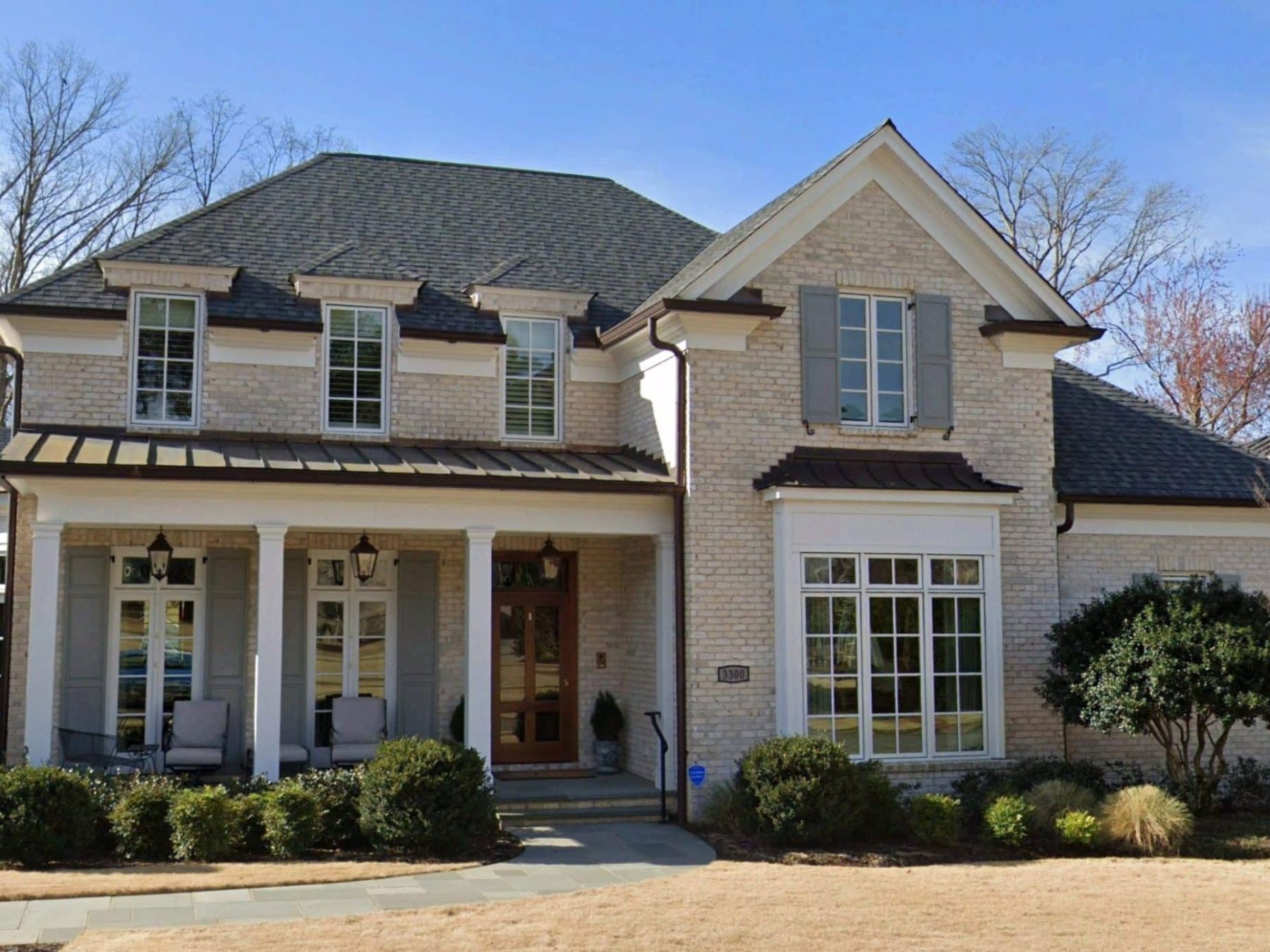 Modern Southern house Plan with Detailed Floor Designs in CAD
