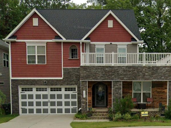 Modern Suburban house Floor Plan with CAD Design Features