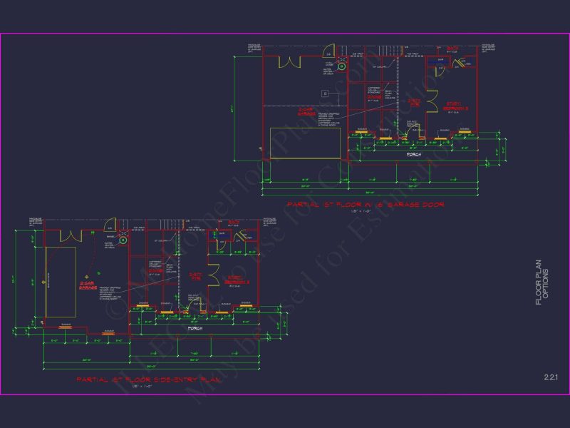 Modern Suburban house Plan: Spacious Floor Plan & CAD Designs