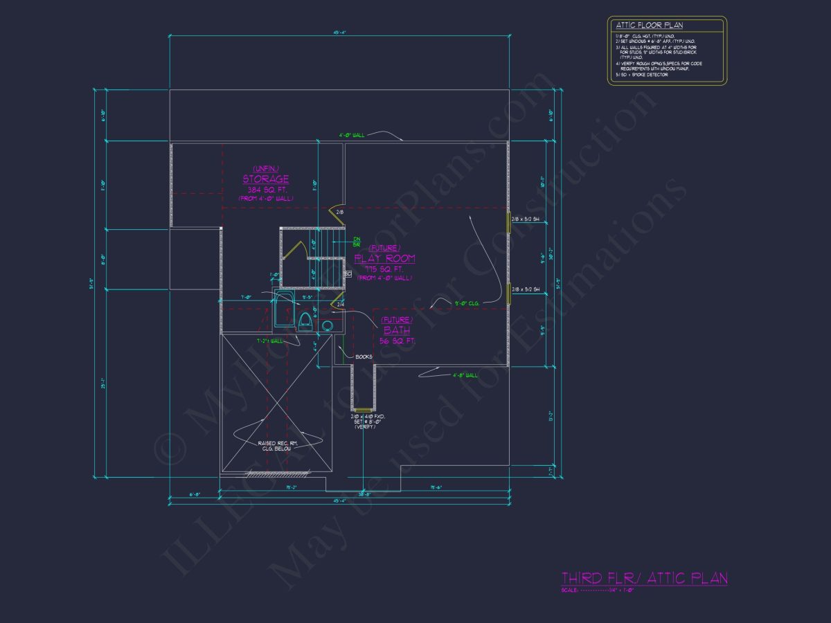 Modern Suburban house Plan with 3 Floors and Spacious Layout